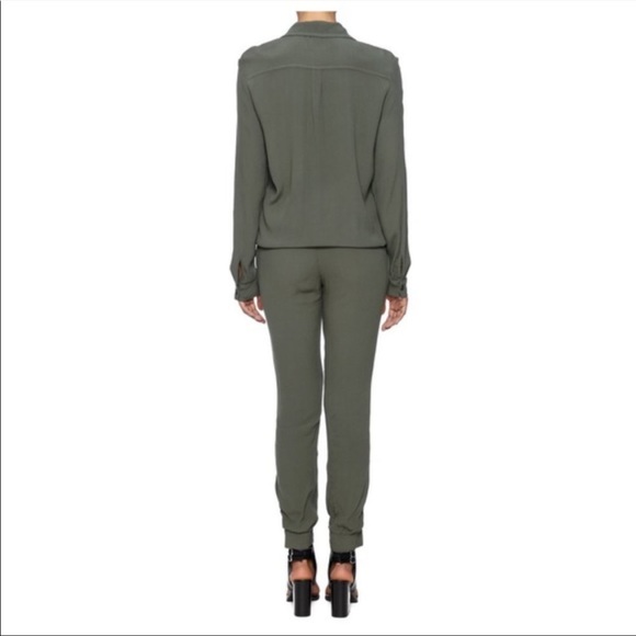 Monrow Crepe Long sleeve jumpsuit - Picture 3 of 7